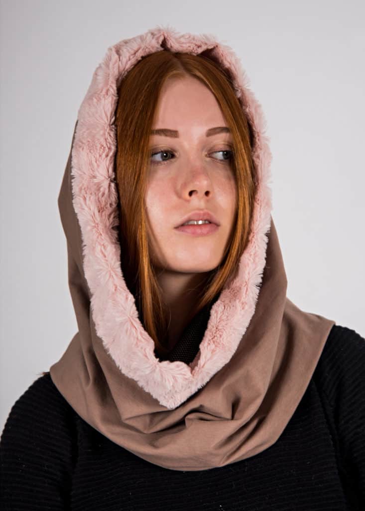 Abschirm Kapuzenschal Snood Lumay