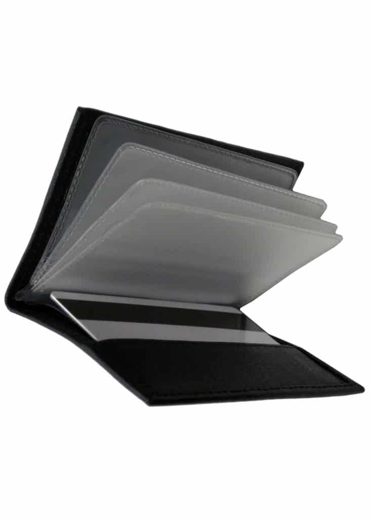 RFID Kreditkartenetui Leder