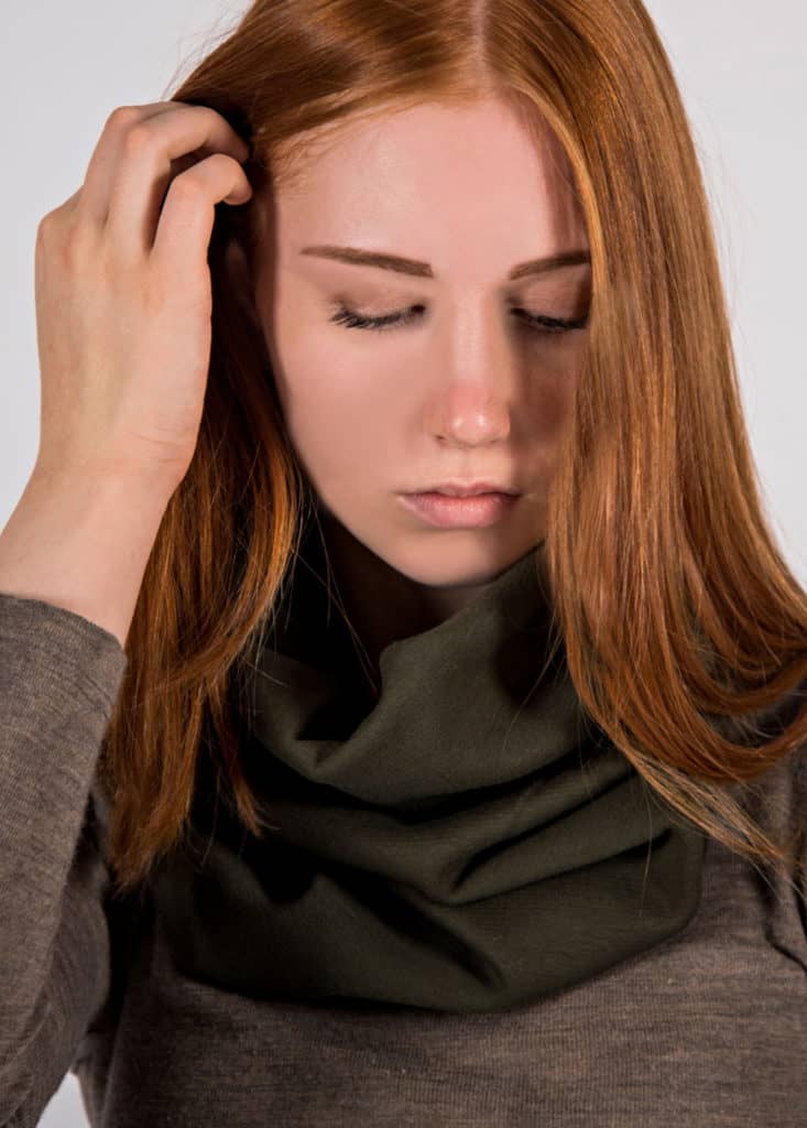 Abschirm-Snood Logan khaki