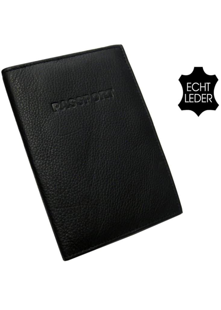RFID Reisepassetui Leder